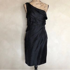 NWT London Times one shoulder dress